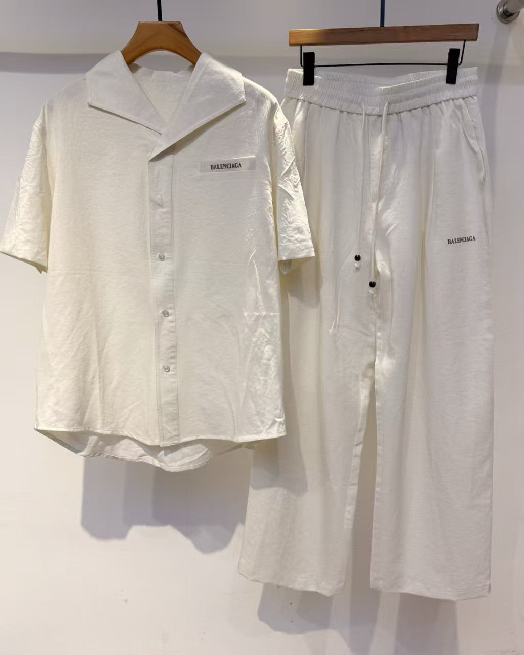 Balenciaga - Summer Linen-Blend Leisure Set