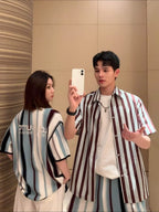 Louis Vuitton - "Surfin' Monogram" Short-Sleeve Shirt