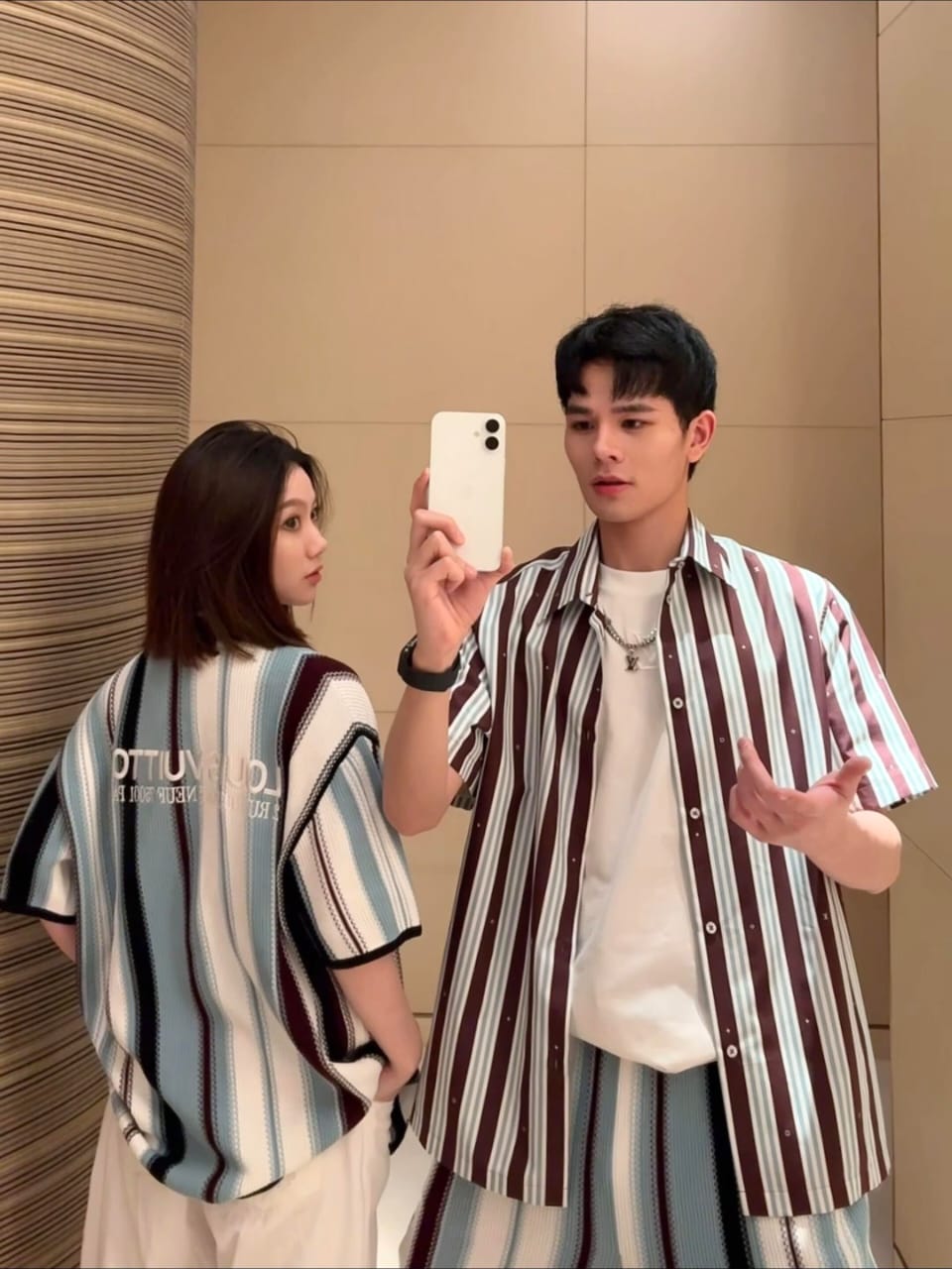 Louis Vuitton - "Surfin' Monogram" Short-Sleeve Shirt