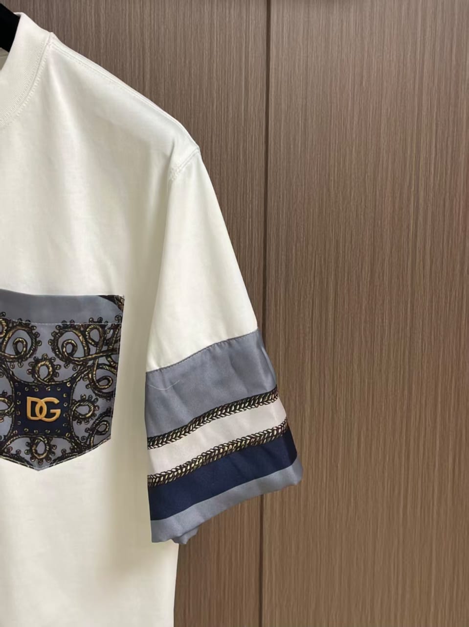 Dolce & Gabbana - Maiolica Pocket T-Shirt