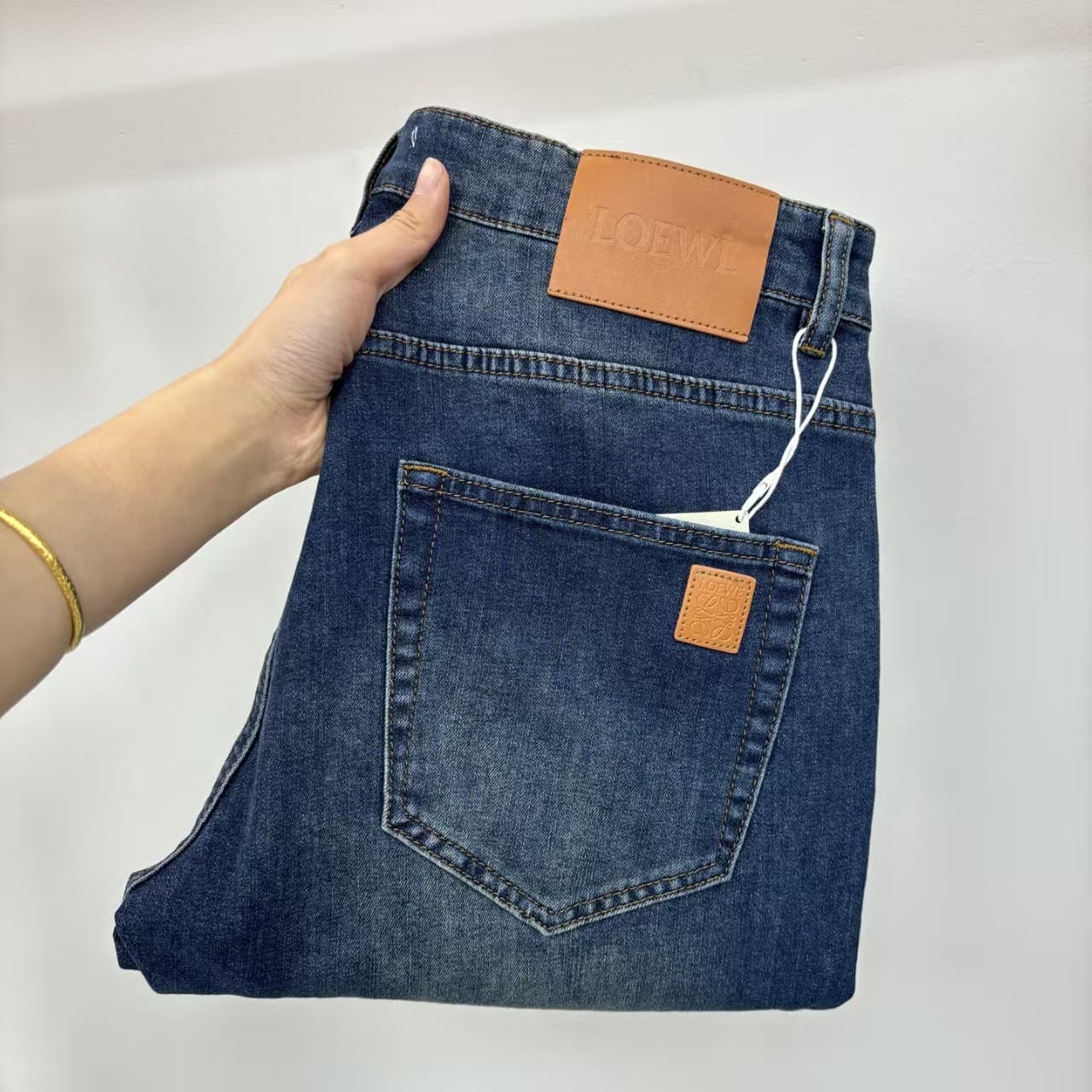 Loewe - Anagram Straight-Leg Jeans