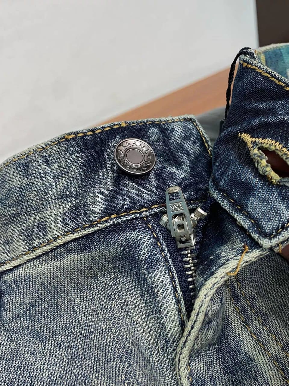 Dolce & Gabbana - Heritage Distressed Slim Jeans