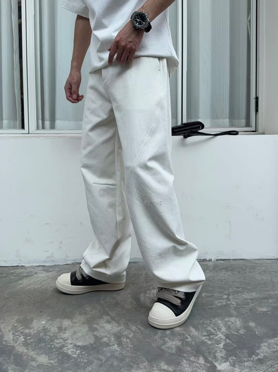 Chanel - Oversized Architectural Trousers