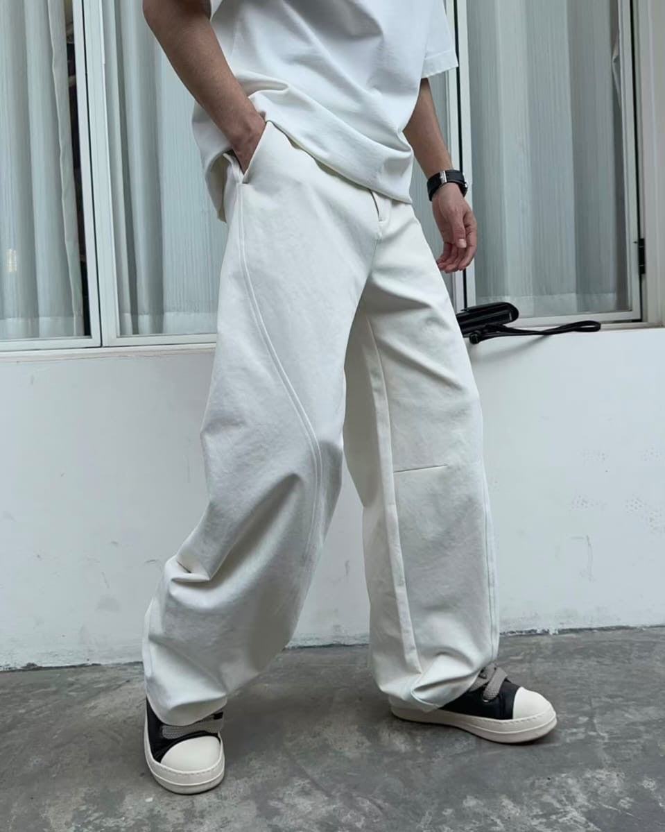 Chanel - Oversized Architectural Trousers