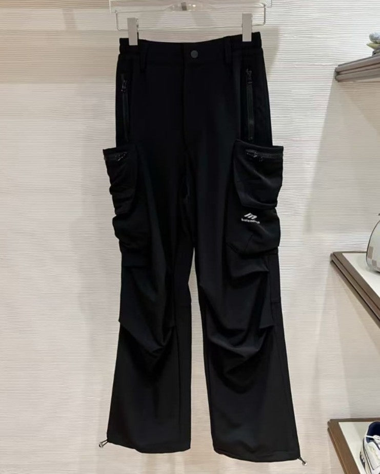 Balenciaga - High-Waist Wide-Leg Tailored Trousers