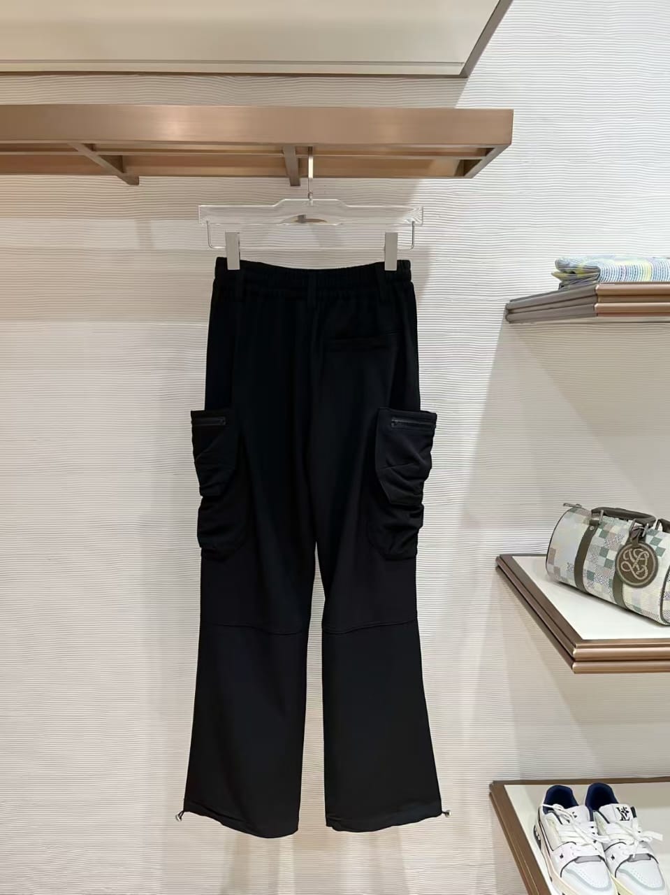 Balenciaga - High-Waist Wide-Leg Tailored Trousers