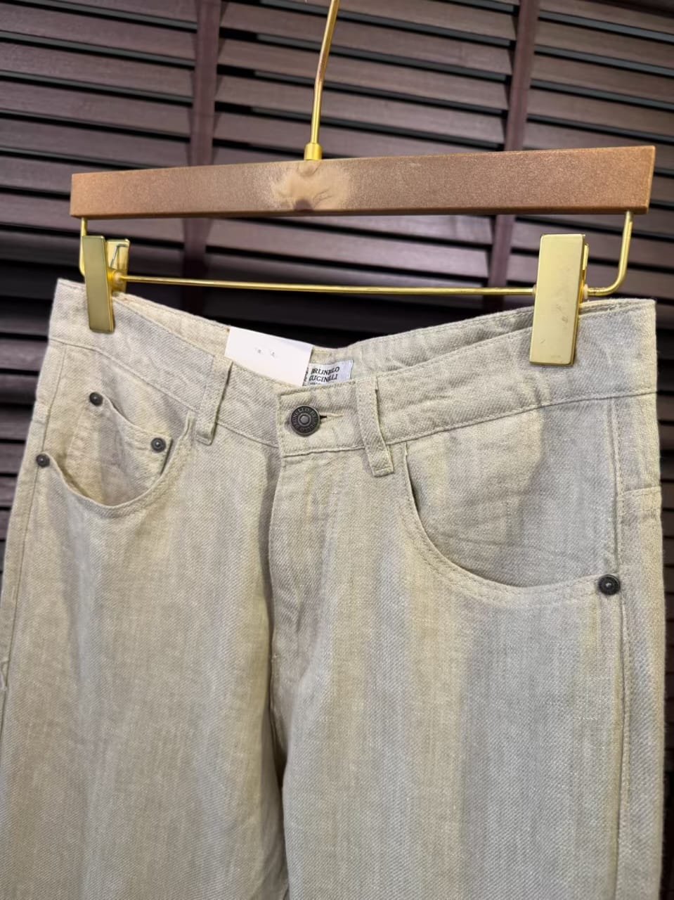 Brunello Cucinelli - Lightweight Cotton-Linen Trousers