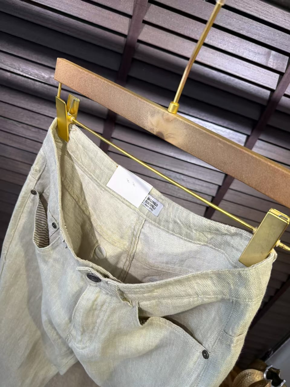 Brunello Cucinelli - Lightweight Cotton-Linen Trousers