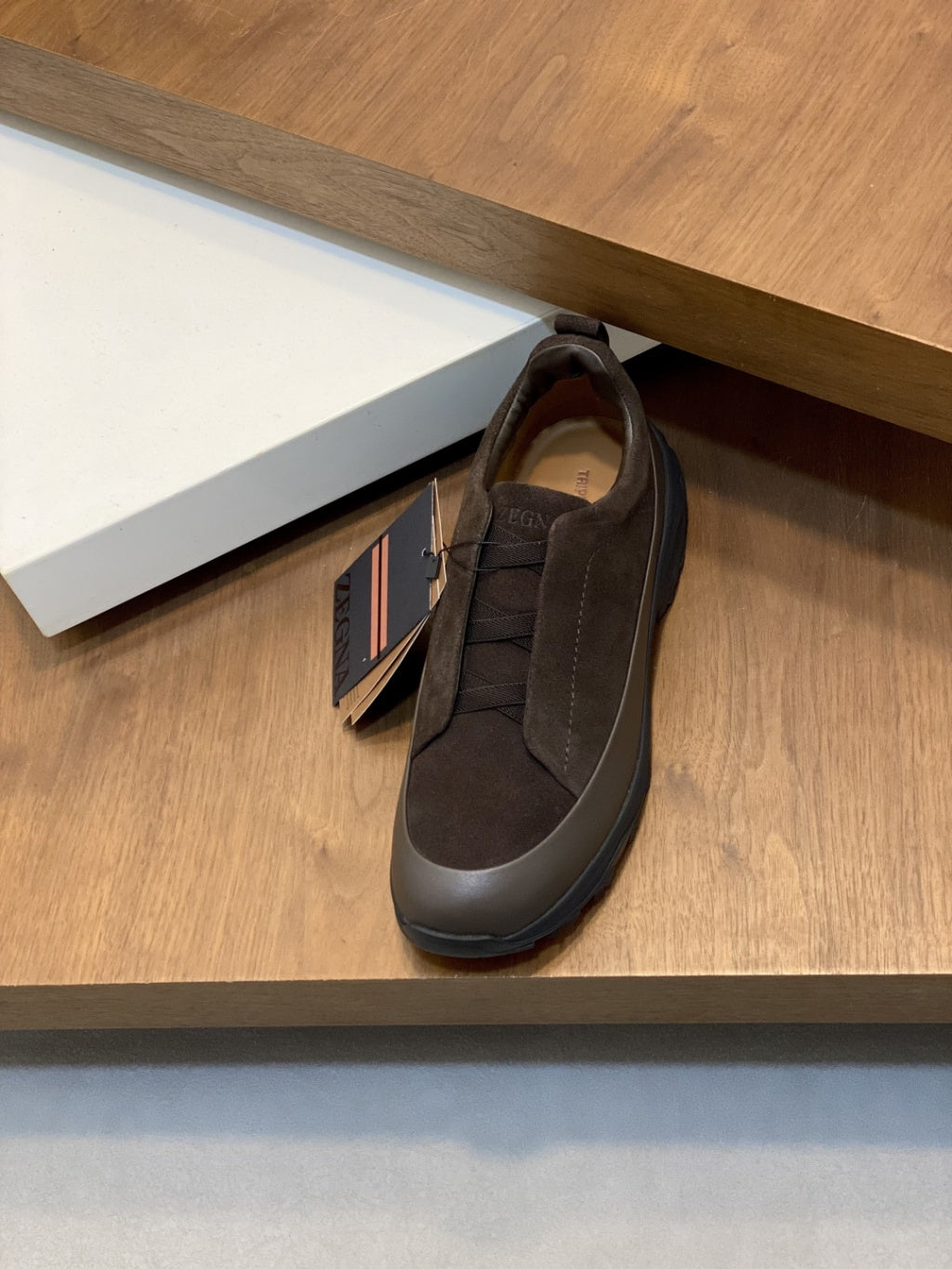 Zegna - Triple Stitch™ Suede & Leather Sneakers