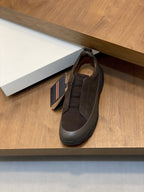 Zegna - Triple Stitch™ Suede & Leather Sneakers