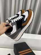 Zegna - Triple Stitch™ White Grain Leather Sneakers