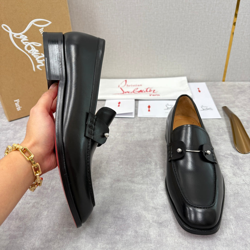 Christian Louboutin - Penny Donna Leather Loafers