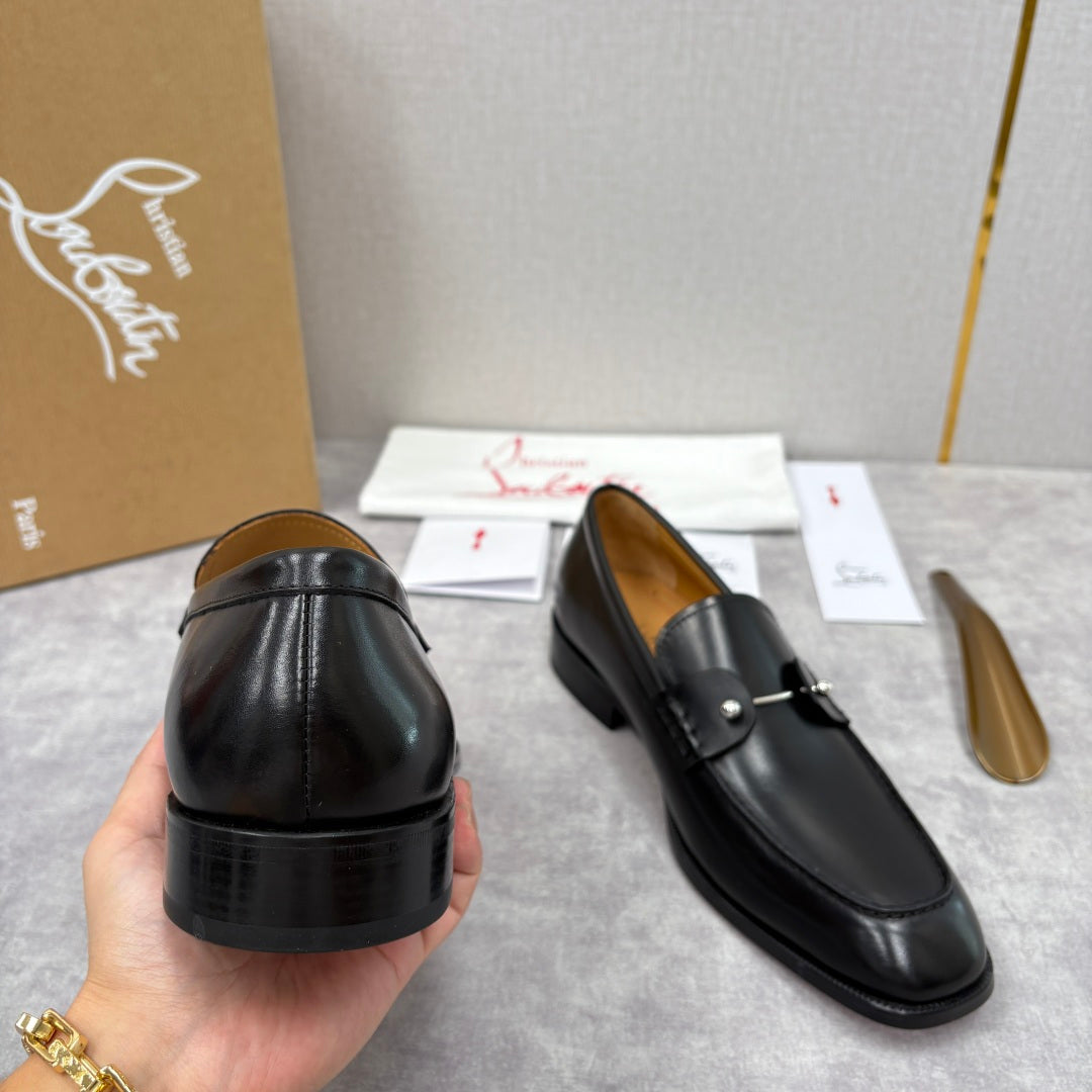 Christian Louboutin - Penny Donna Leather Loafers