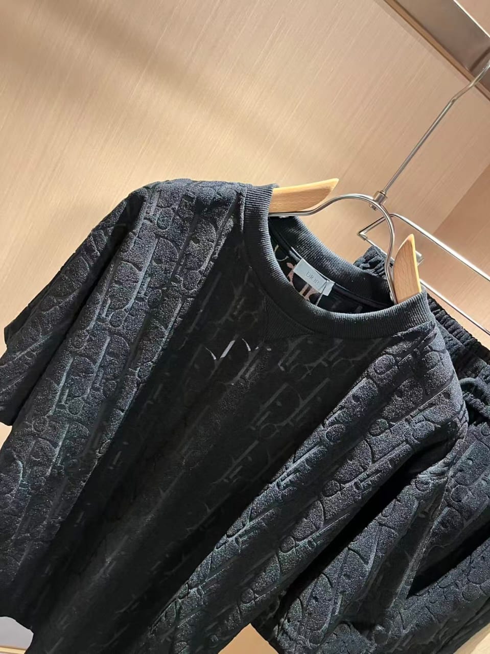 Dior - Oblique Terry Cotton Co-ord Set