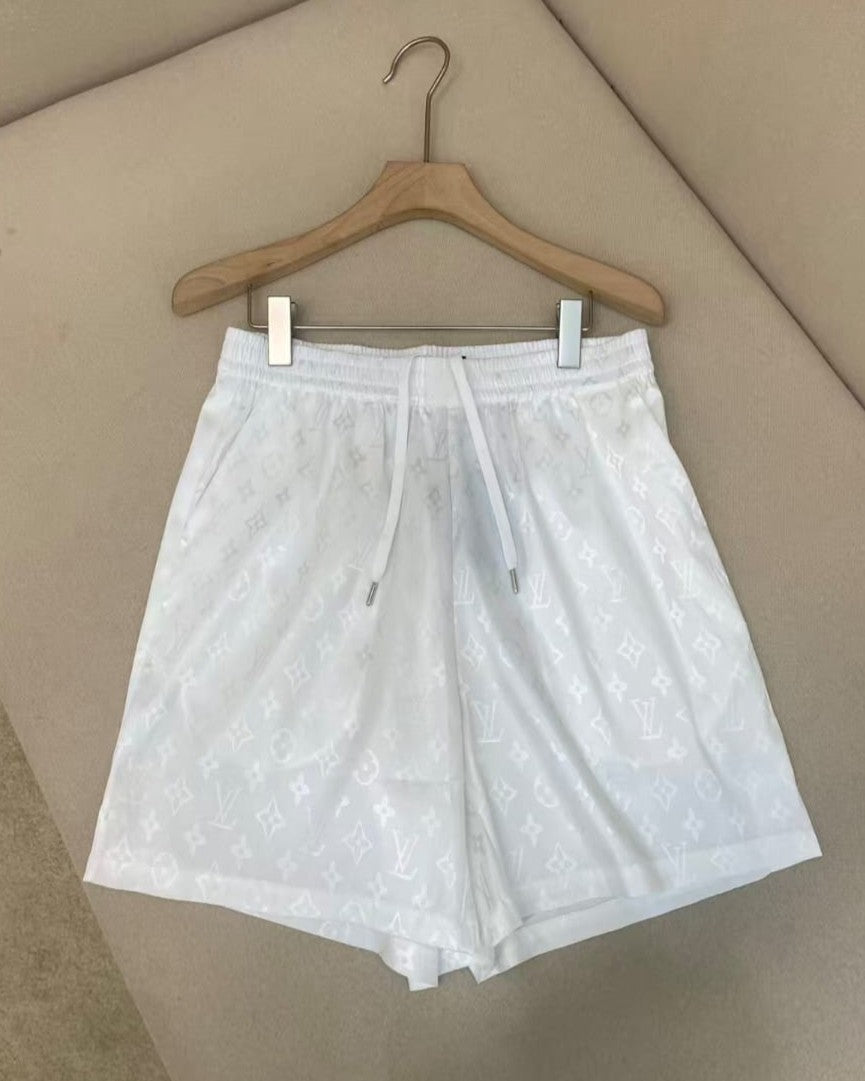 Louis Vuitton - Monogram Silk Board Shorts