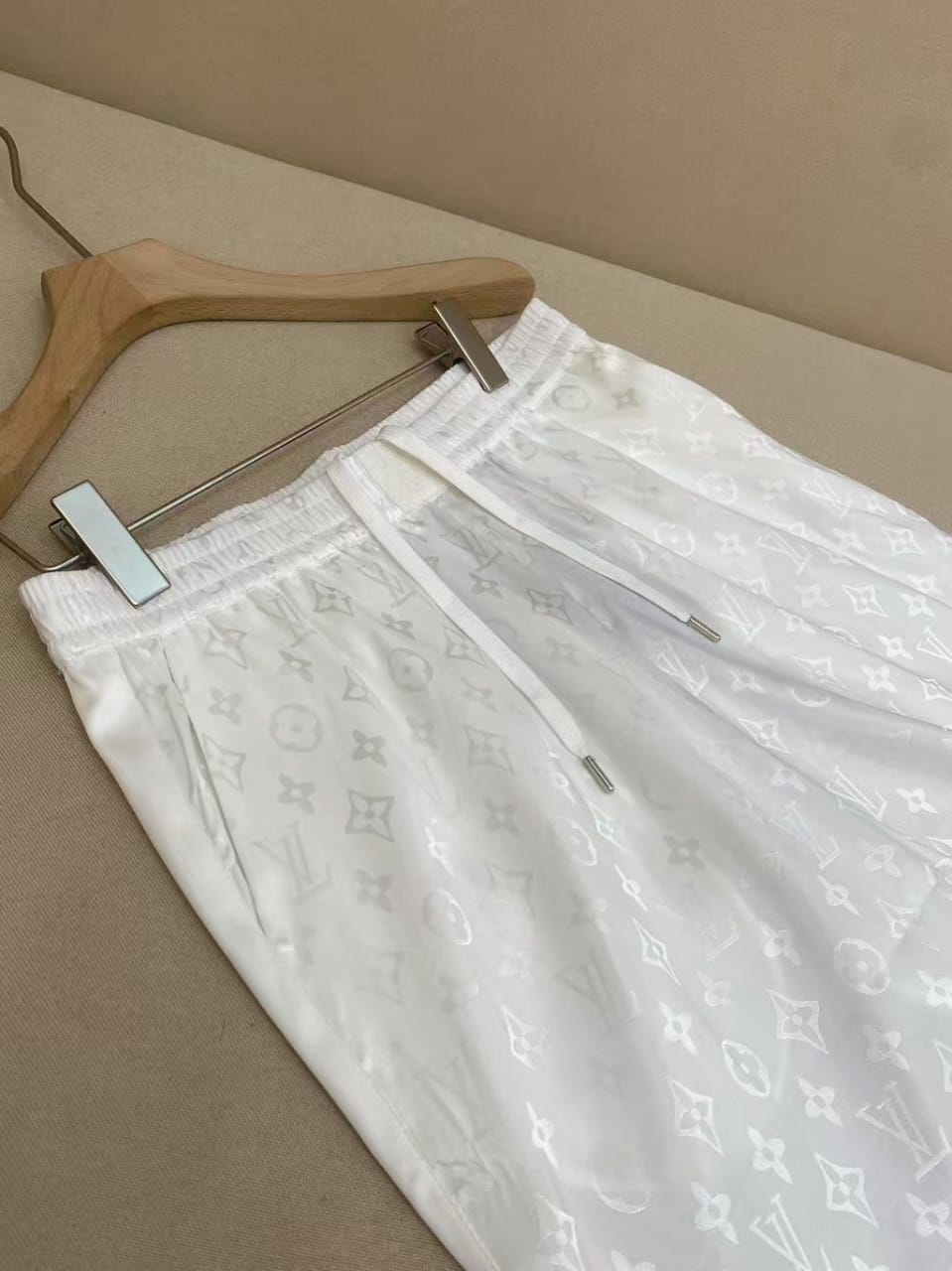 Louis Vuitton - Monogram Silk Board Shorts