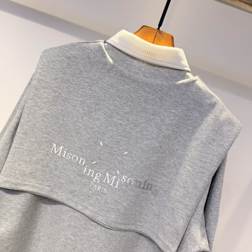 Maison Margiela - Trompe L'oeil Layered Polo Sweater
