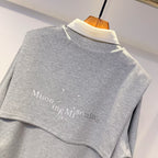 Maison Margiela - Trompe L'oeil Layered Polo Sweater