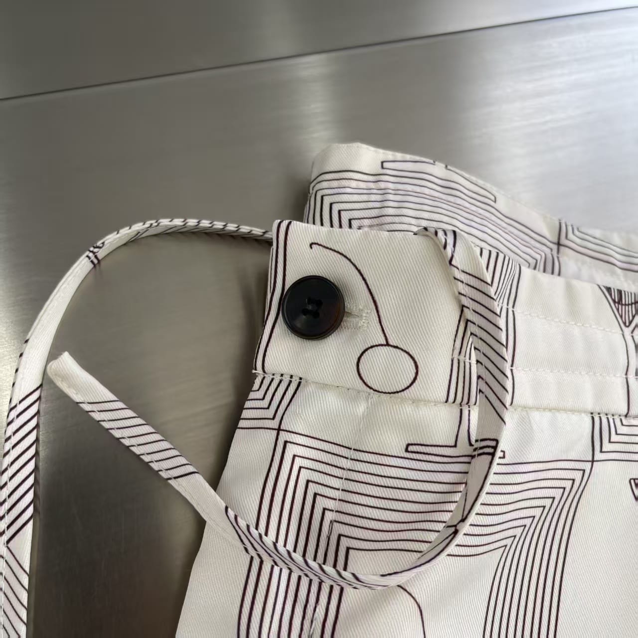 Loro Piana - André Silk-Linen Cocktail Print Shorts