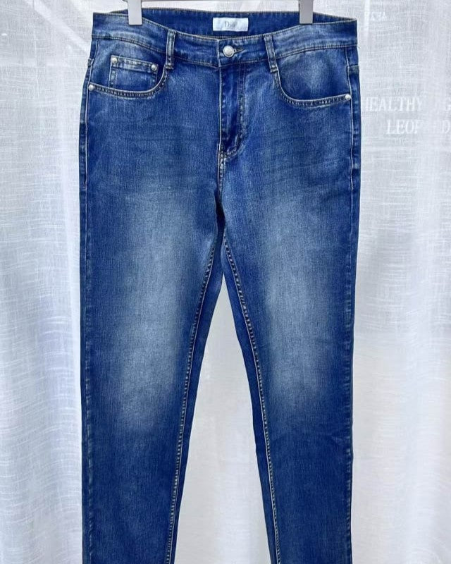 Dior - Slim-Fit Distressed Denim Jeans