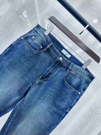 Dior - Slim-Fit Distressed Denim Jeans