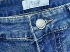 Dior - Slim-Fit Distressed Denim Jeans