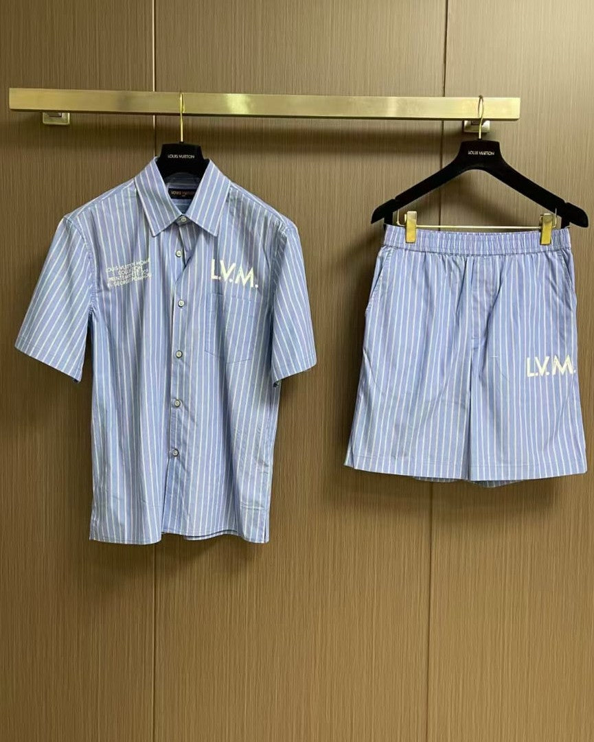 Louis Vuitton - L.V.M. Striped Cotton Set