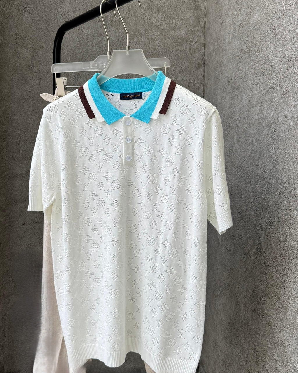 Louis Vuitton - Monogram Mesh Knit Polo