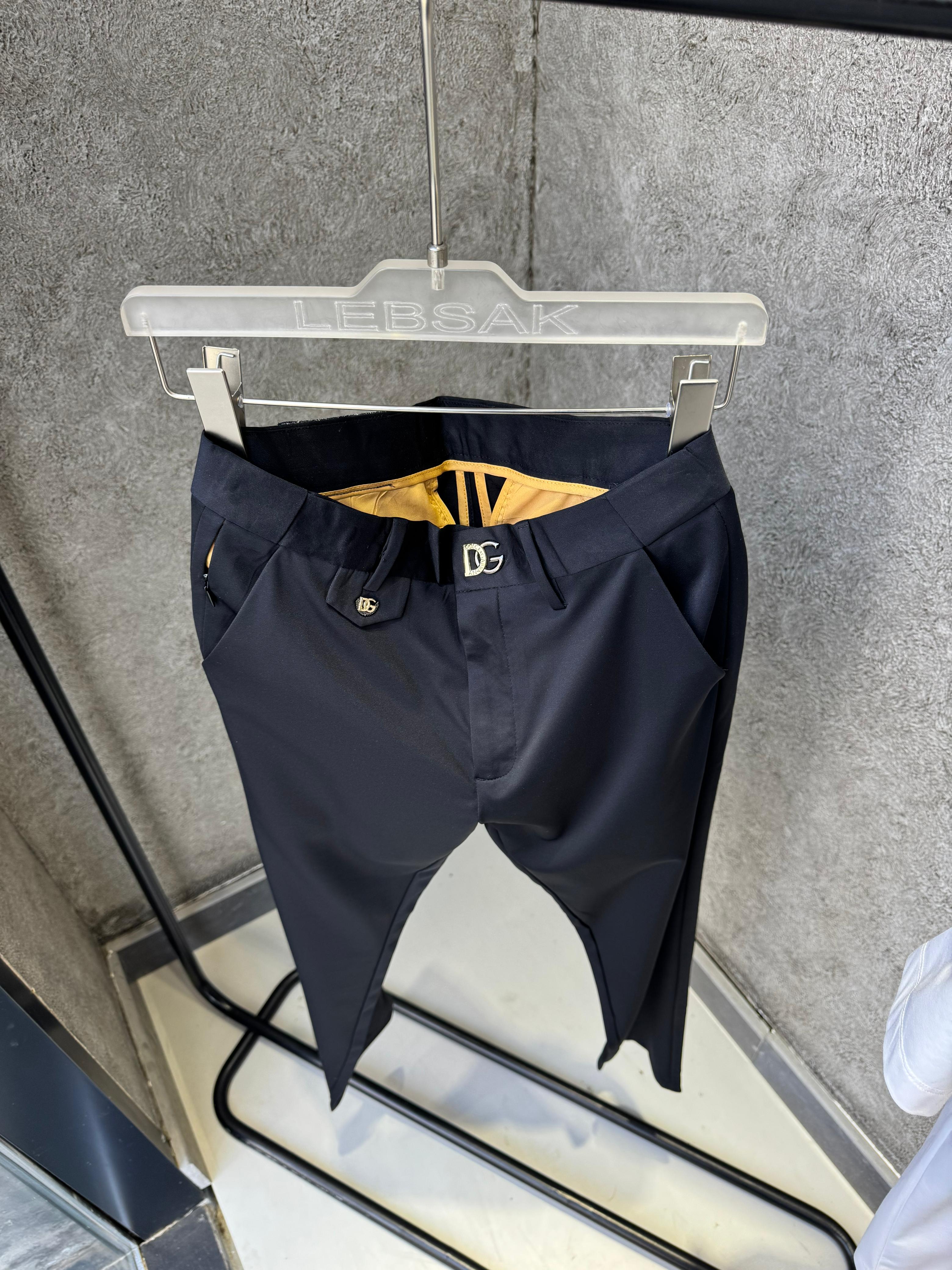 Dolce & Gabbana - Navy Blue Trousers