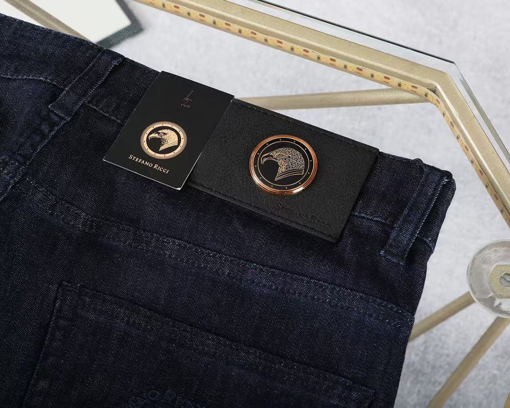 Stefano Ricci - Classic Dark Wash Denim Jeans