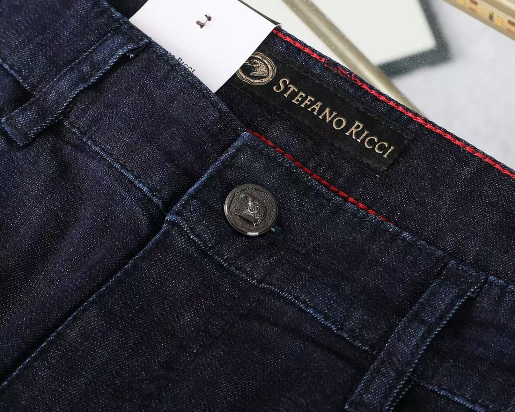 Stefano Ricci - Classic Dark Wash Denim Jeans