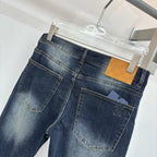 Louis Vuitton - Cuff Dark Wash Denim Jeans