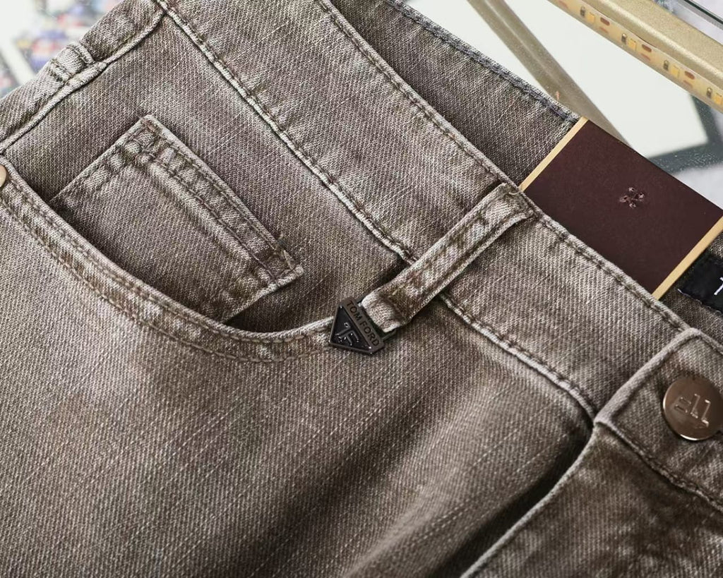 Tom Ford - Men’s Slim-Fit Stretch Denim Jeans