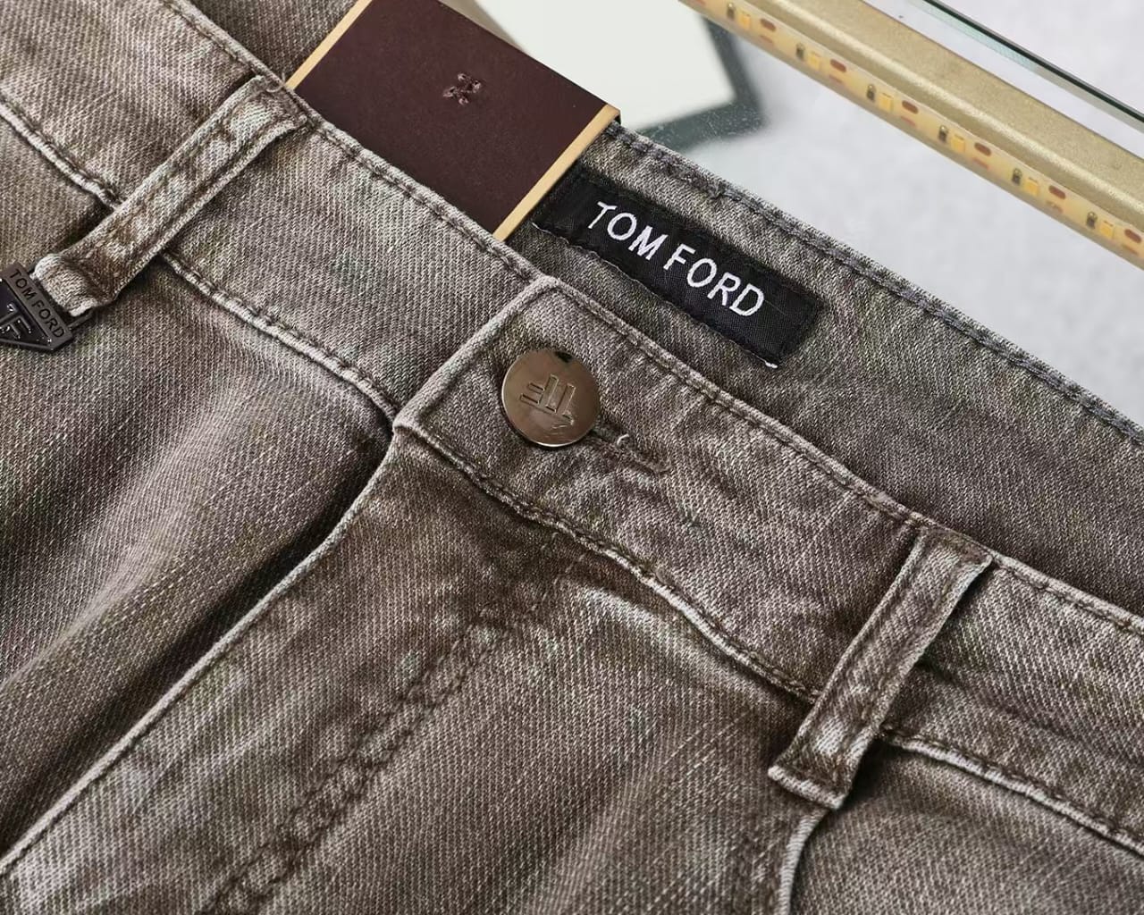 Tom Ford - Men’s Slim-Fit Stretch Denim Jeans