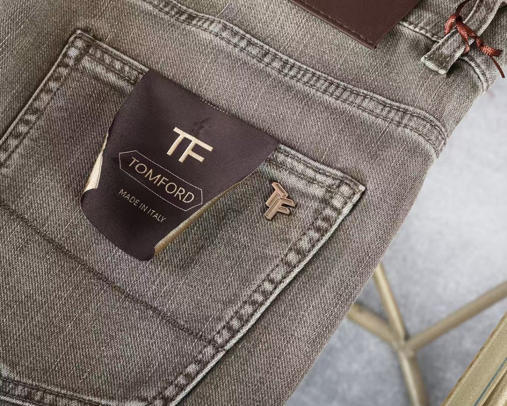 Tom Ford - Men’s Slim-Fit Stretch Denim Jeans