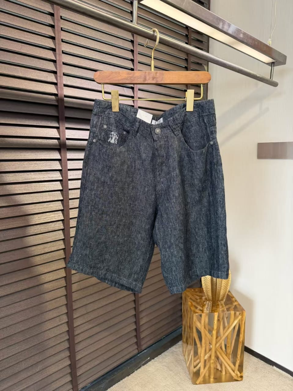 Loro Piana - Men’s City Denim Shorts