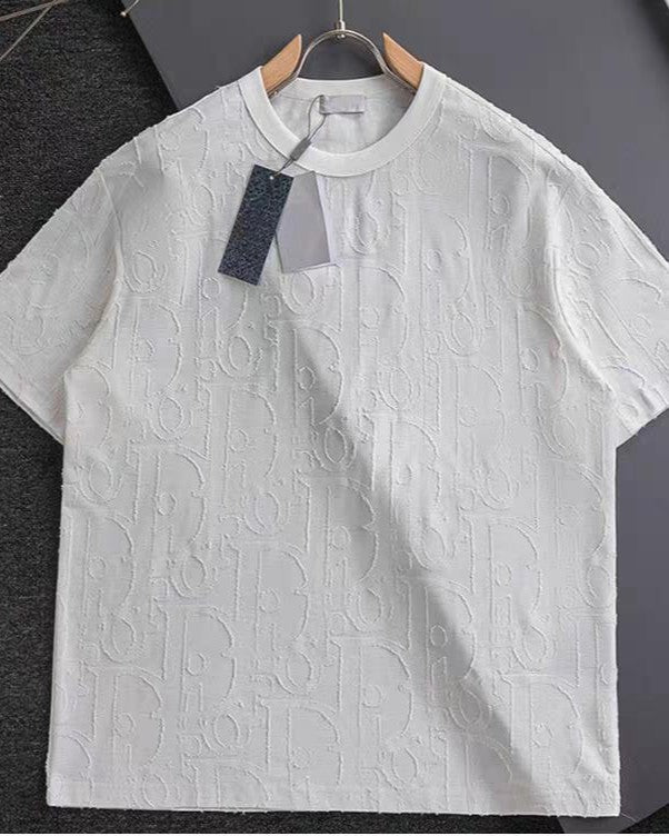 Dior - Oblique Terry Cotton T-Shirt
