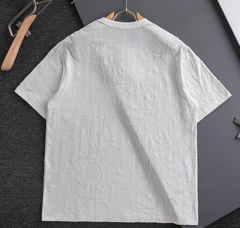 Dior - Oblique Terry Cotton T-Shirt