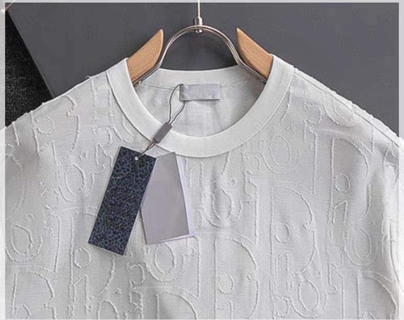 Dior - Oblique Terry Cotton T-Shirt