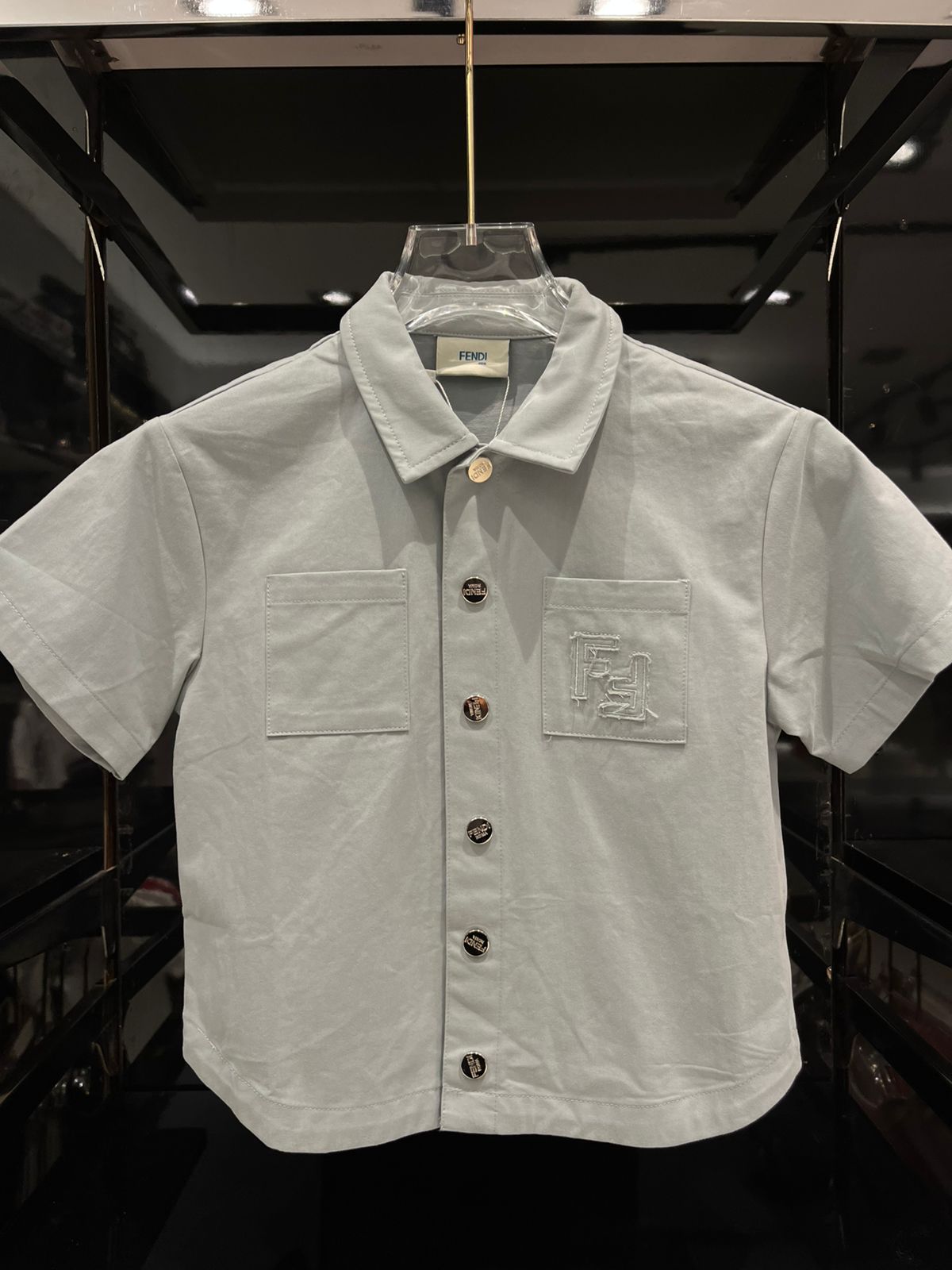Fendi - Kids FF Logo Cotton Twill Set