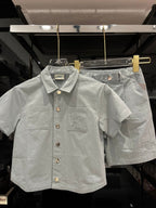 Fendi - Kids FF Logo Cotton Twill Set