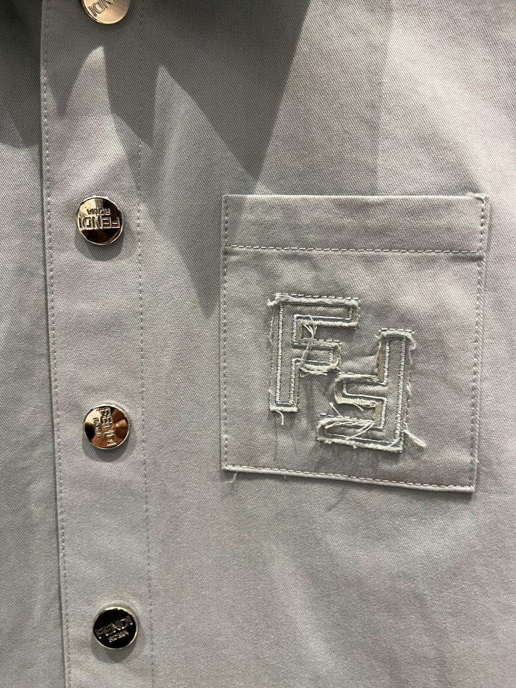 Fendi - Kids FF Logo Cotton Twill Set