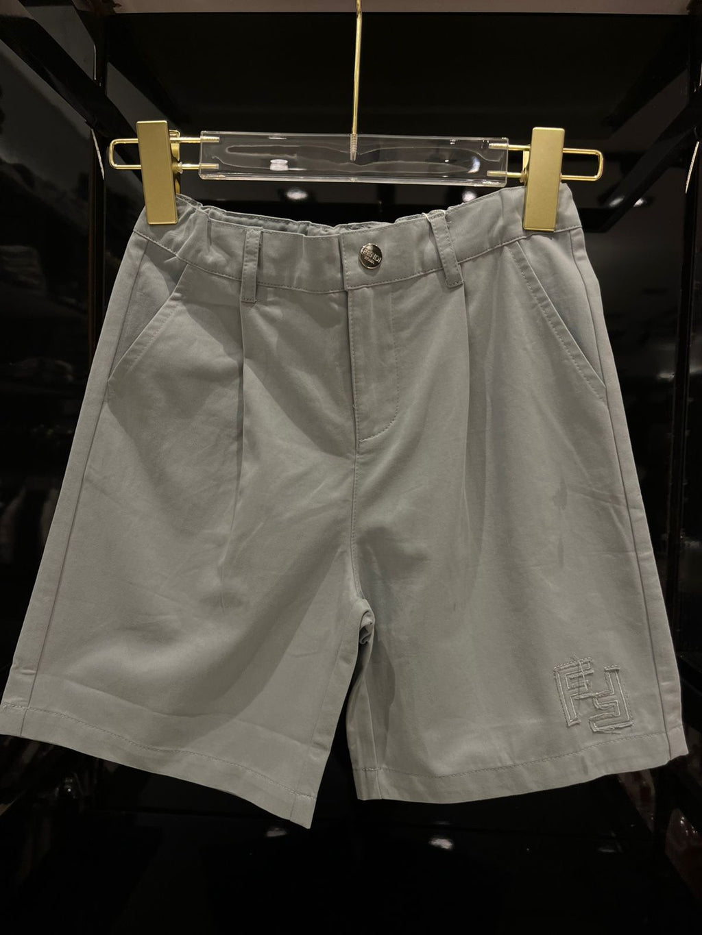 Fendi - Kids FF Logo Cotton Twill Set