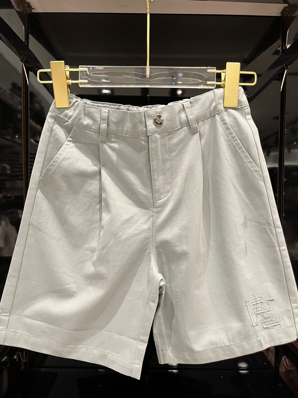 Fendi - Kids FF Logo Cotton Twill Set