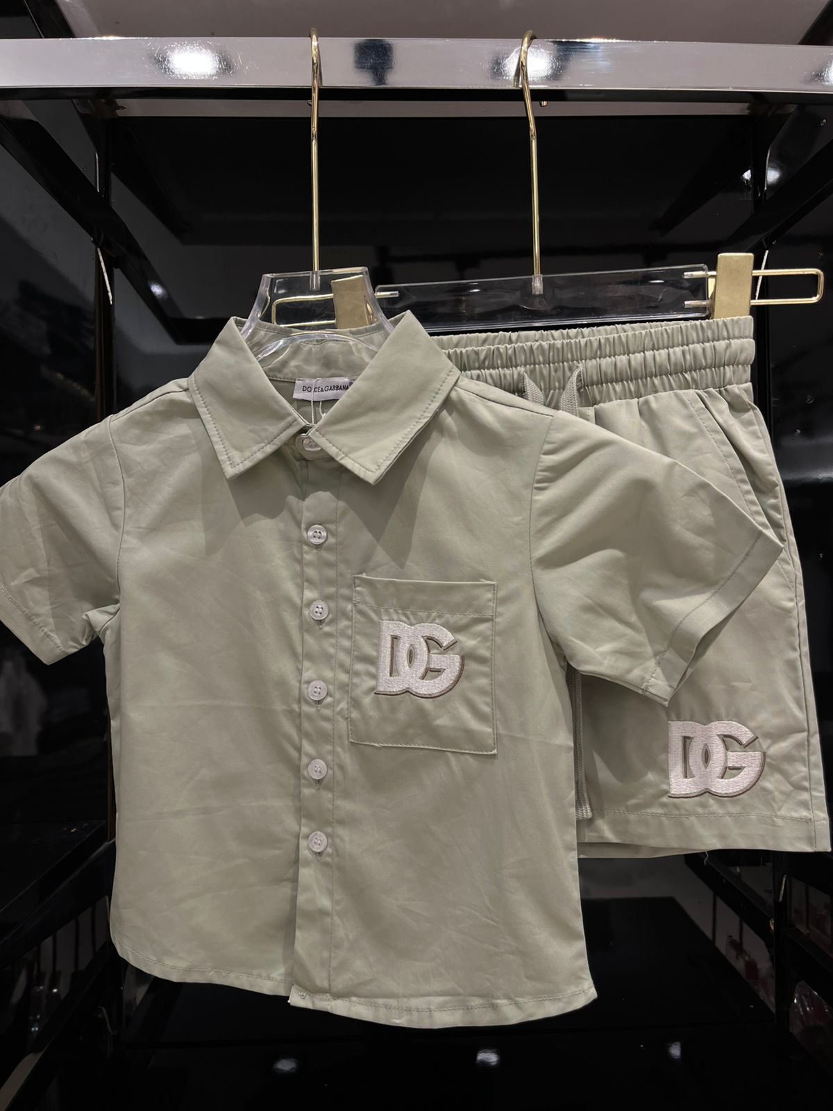 Dolce & Gabbana - Kids DG Logo Cotton Twill Set