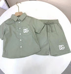 Dolce & Gabbana - Kids DG Logo Cotton Twill Set