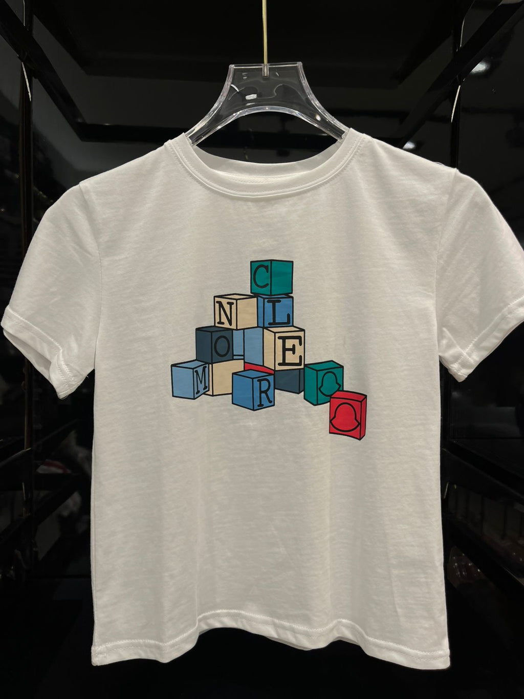 Moncler - Kids ABC Blocks Graphic T-Shirt