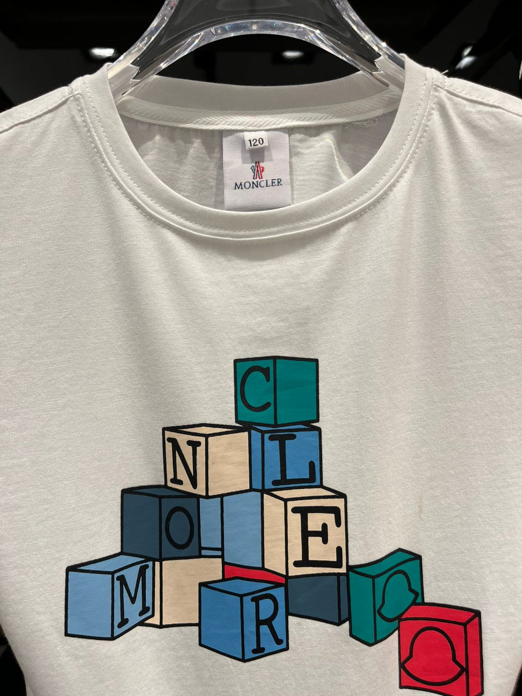 Moncler - Kids ABC Blocks Graphic T-Shirt