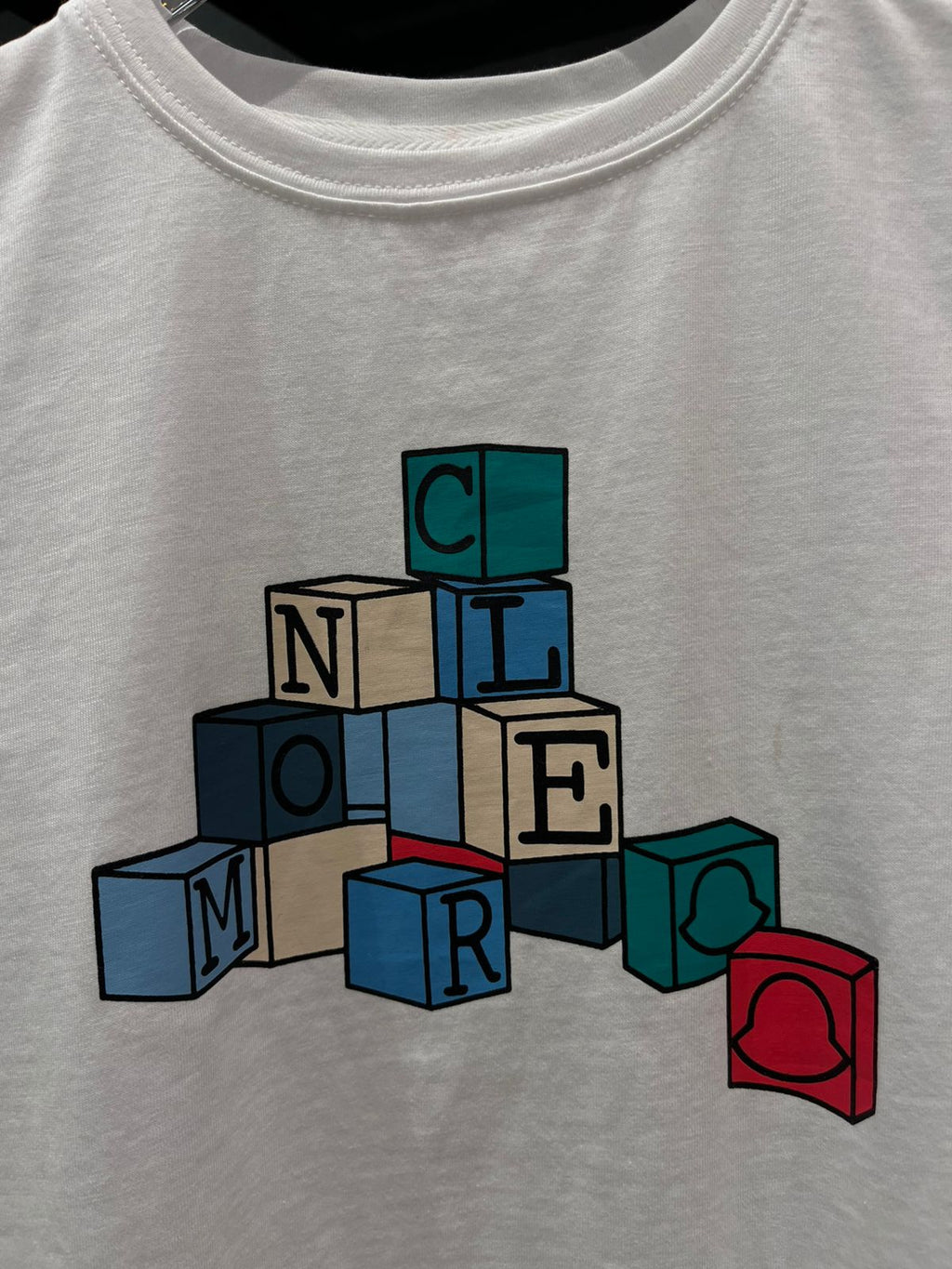 Moncler - Kids ABC Blocks Graphic T-Shirt