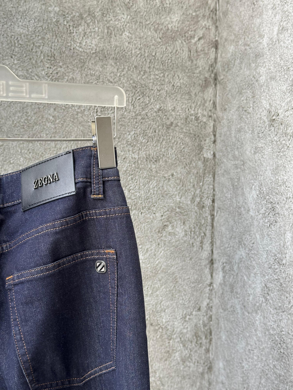 Ermenegildo Zegna - Men's Premium Selvedge Denim Jeans in Dark Indigo
